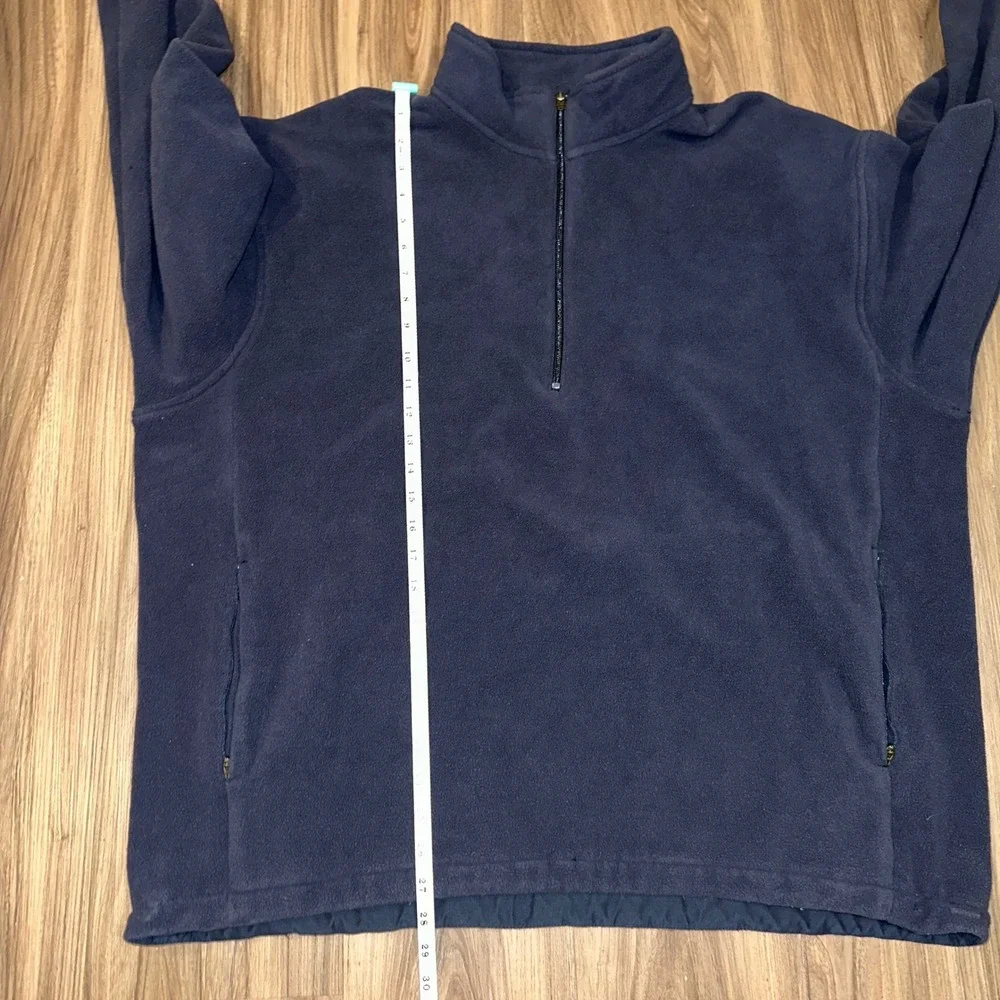 Nike Golf Therma-Fit Fleece Quarter Zip Pullover Navy Blue‎ XL Warm Soft pockets